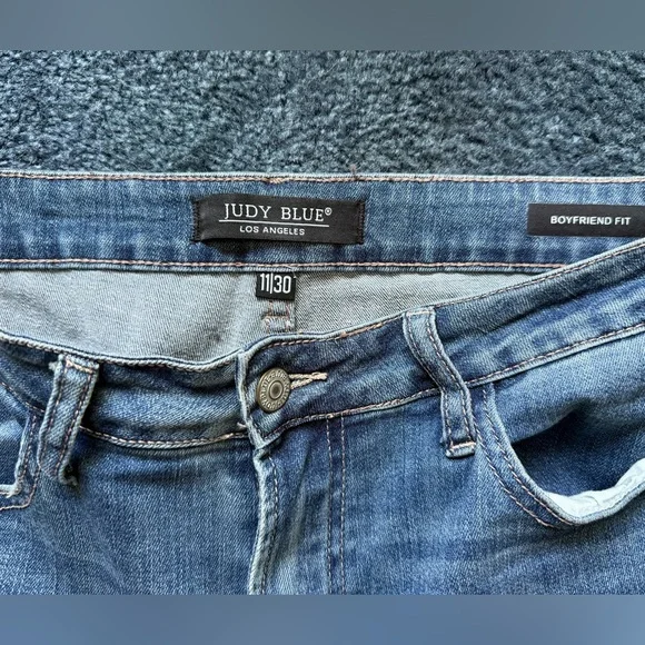 Judy Blue Boyfriend Jeans - Picture 3 of 7